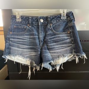 American Eagle Hi-Rise Festival jean short